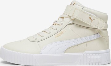 PUMA Hög sneaker 'Carina 2.0' i vit: framsida