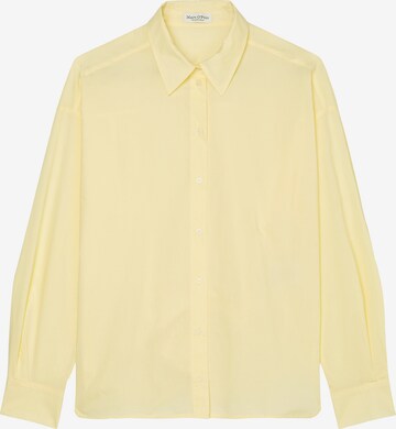 Marc O'Polo Blouse in Geel: voorkant