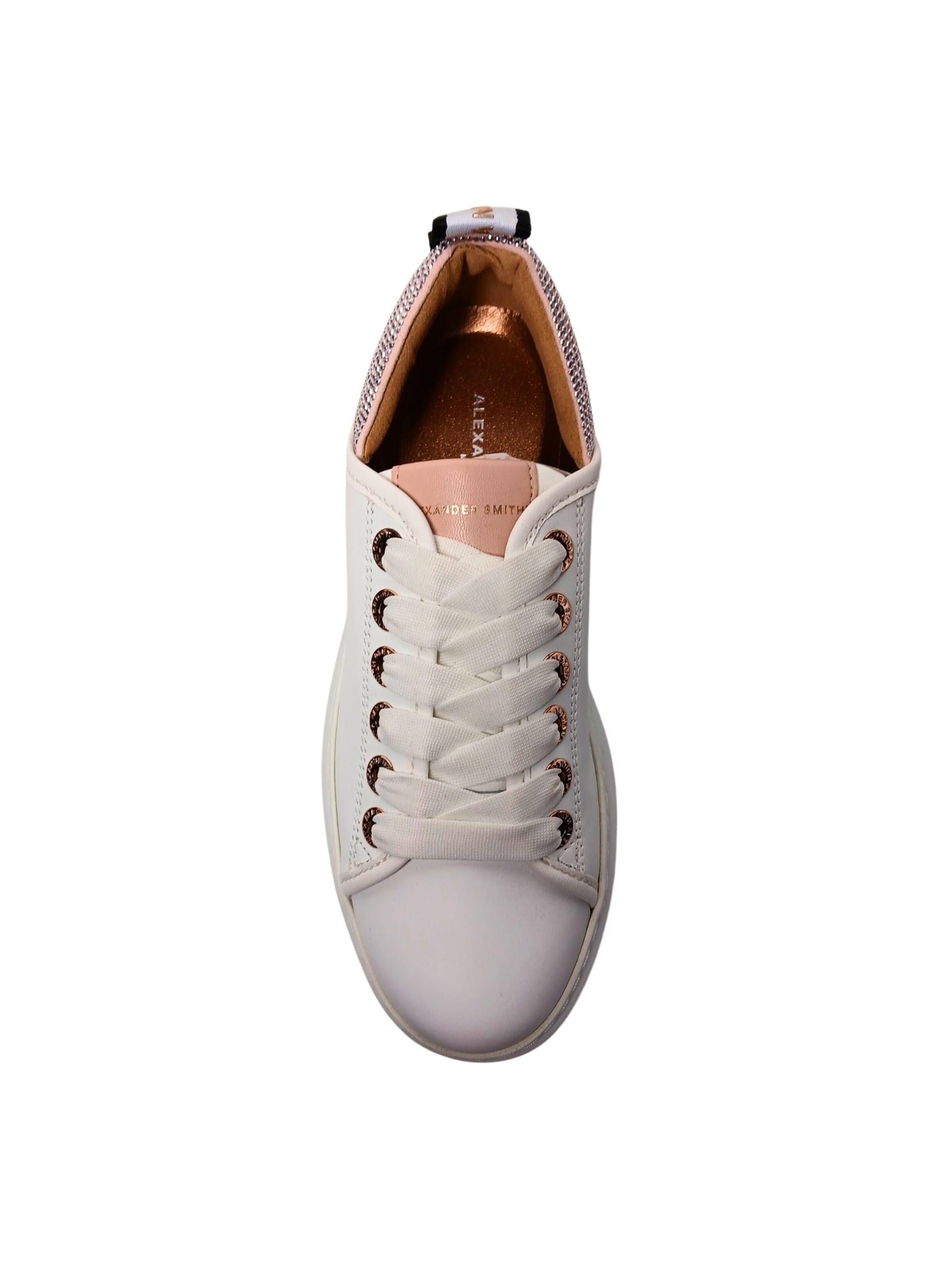 Sneaker bassa di Alexander Smith in bianco