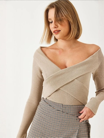 Bianco Lucci Shirt in Braun