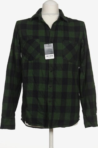 Urban Classics Button Up Shirt in M in Green: front