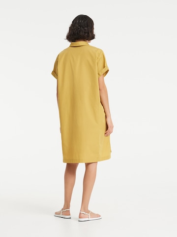 OPUS Shirt dress 'Wajoni' in Yellow