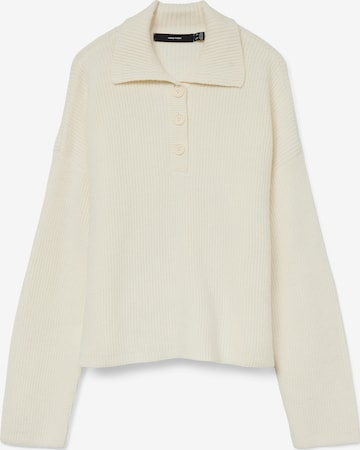 VERO MODA Neulepaita 'VMLUNA' värissä beige: etupuoli