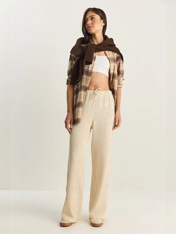 Loosefit Pantalon Bianco Lucci en beige
