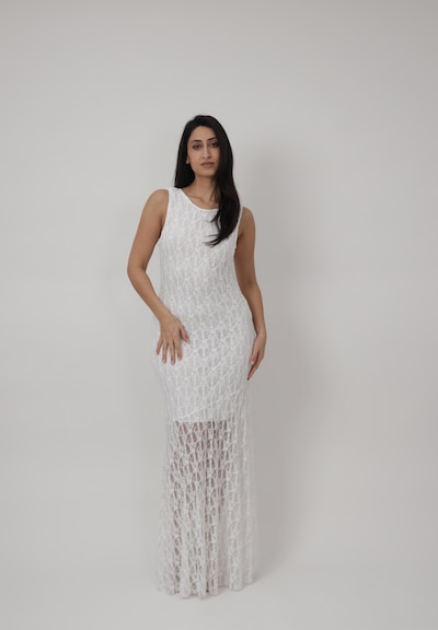 Elara Abendkleid in 40-42 in weiß, Produktansicht