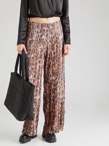 TOPSHOP Wide leg Trousers in Brown