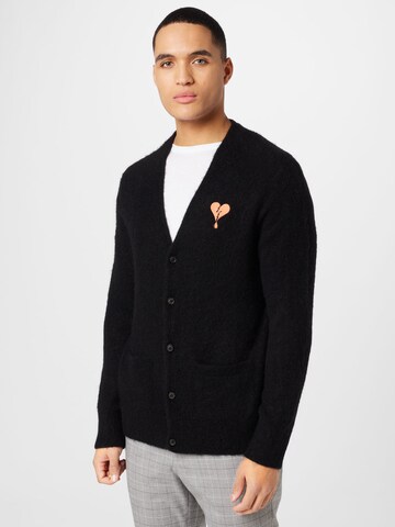 AllSaints Knit cardigan 'MY WAY' in Black: front