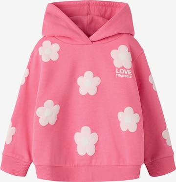 NAME IT Collegepaita 'NMFKENYA' värissä vaaleanpunainen: etupuoli