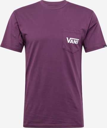 VANS Shirt in Lila: voorkant