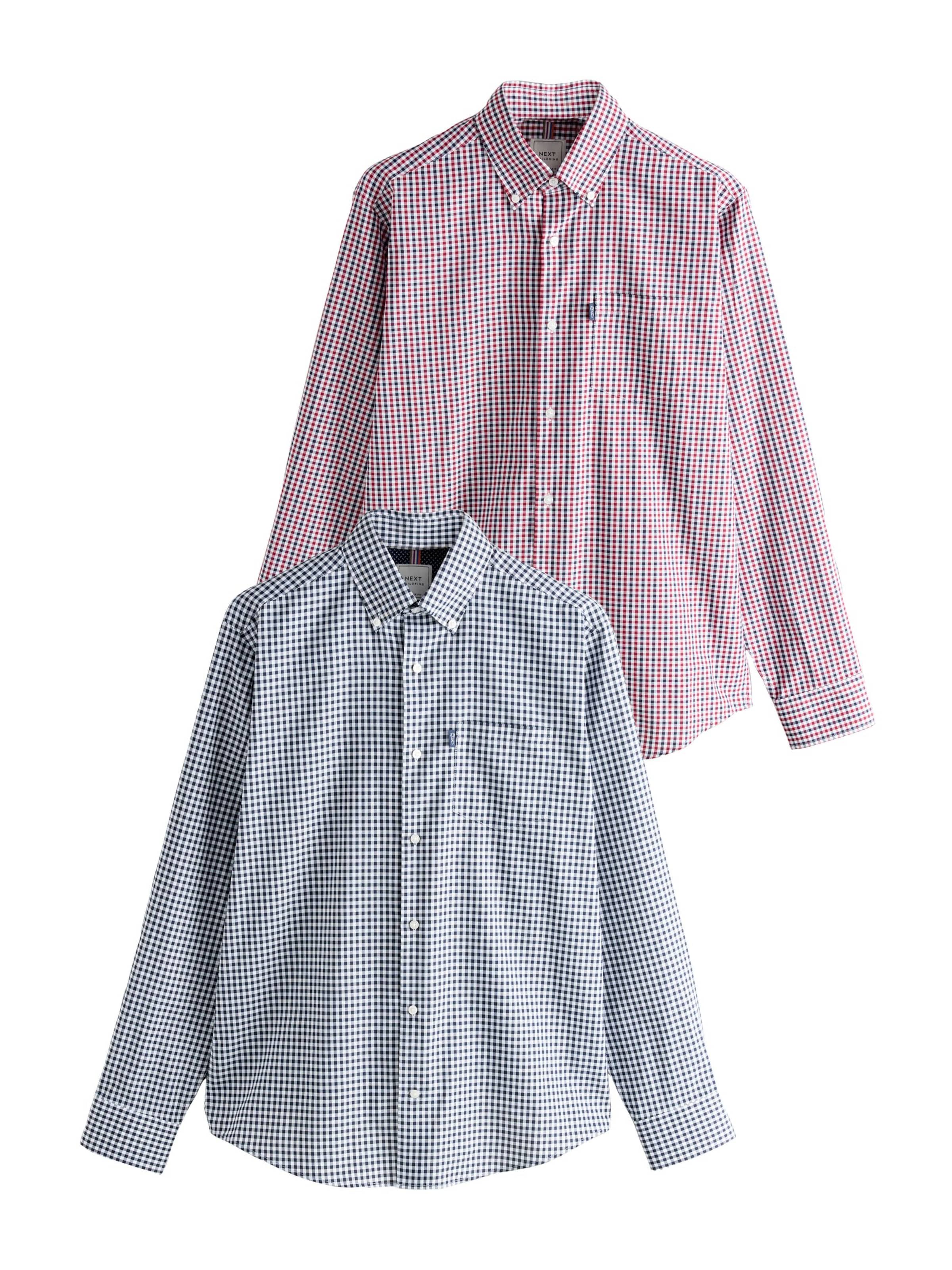 Next Regular Fit Hemd in Blau: Vorderseite