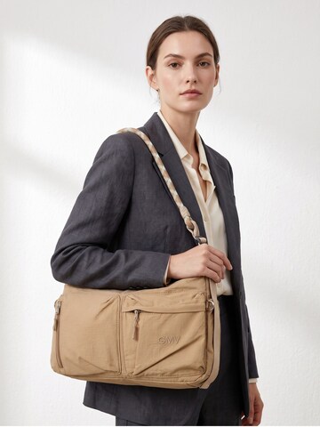Borsa a spalla di GianMarco Venturi in marrone