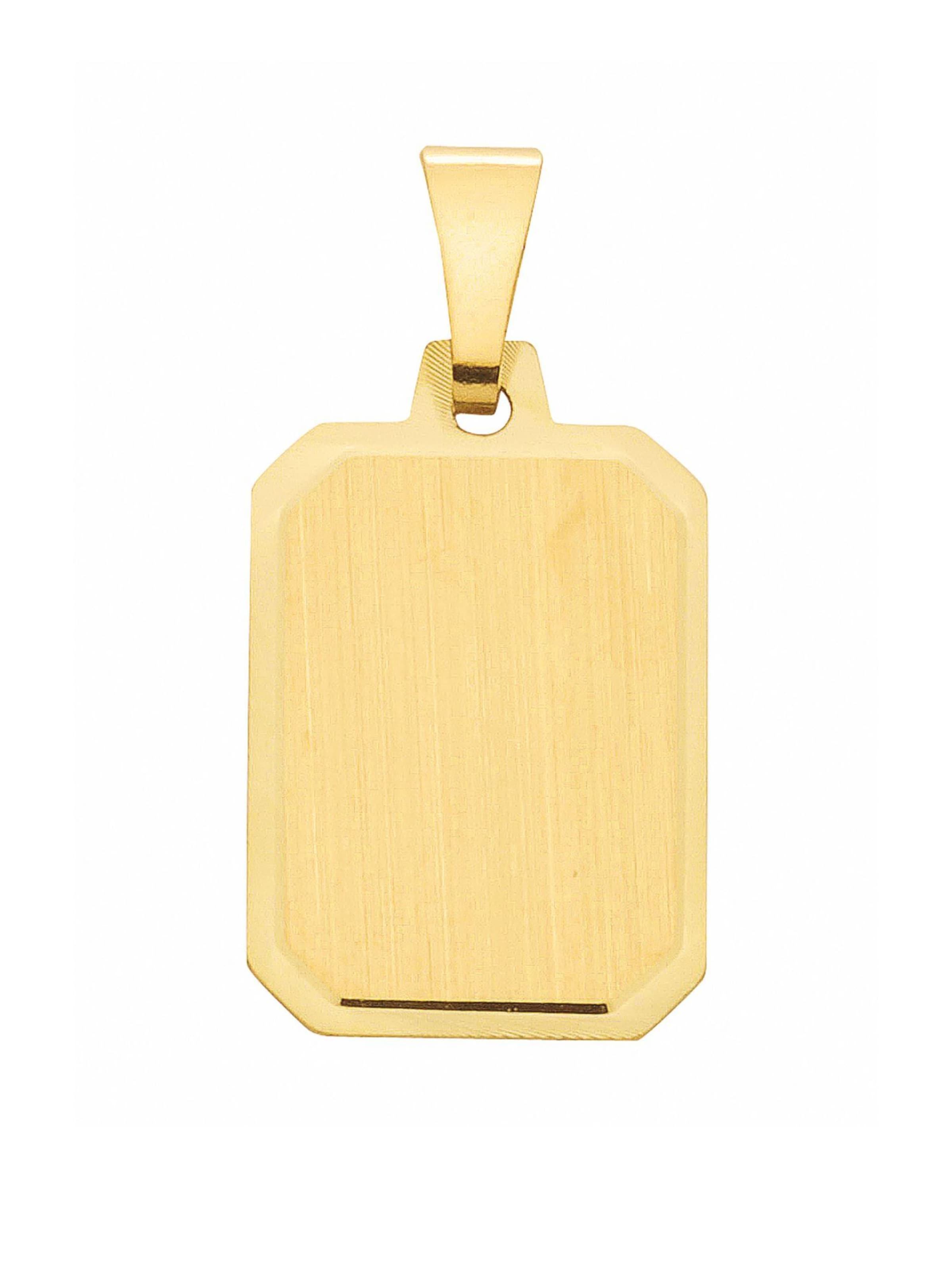 Adelia´s Anhänger in Gold: Vorderseite