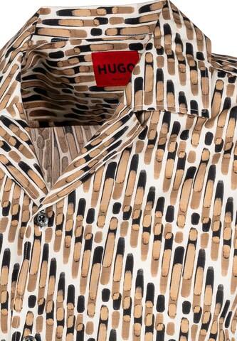 HUGO Comfort Fit Hemd in Beige