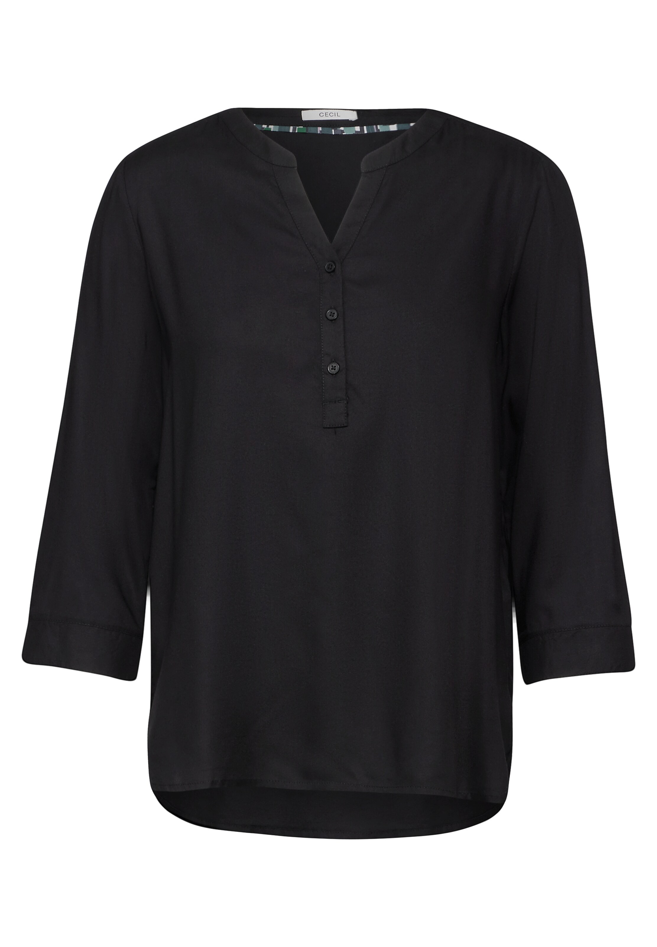 CECIL Tunika in Schwarz: Vorderseite