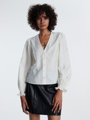 EDITED - Blusa 'Marah' en blanco: frente