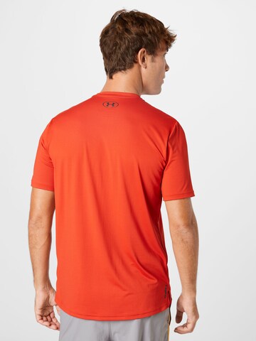 T-Shirt fonctionnel 'Rush Energy' UNDER ARMOUR en rouge