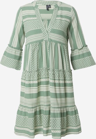 VERO MODA - Vestido 'Dicthe' em verde: frente