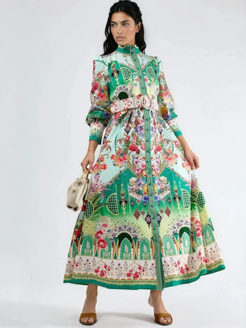 MSN Collection Jurk in Groen