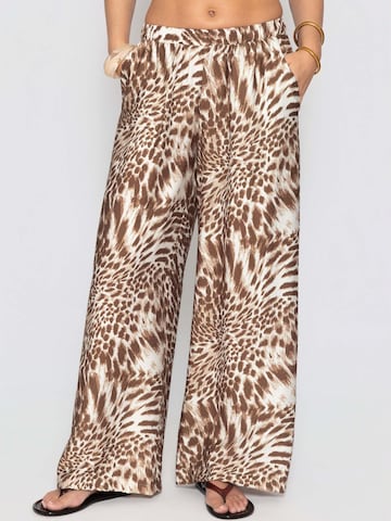 SASSYCLASSY Wide Leg Hose‌‌‌‌‌‌‌‌‌‌ in Braun