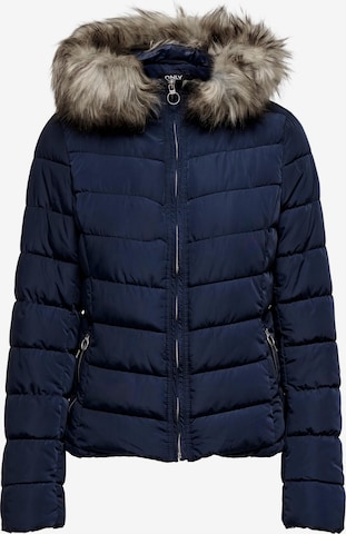 ONLY Winter Jacket in Blue: front