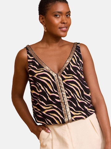 love & roses Top in Zwart: voorkant