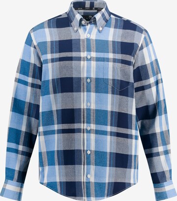 JAY-PI Regular fit Button Up Shirt in Blue: front
