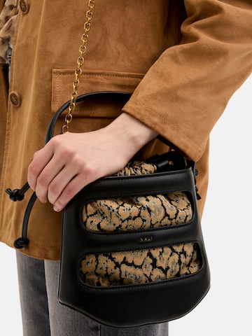 NALì Beuteltasche 'JACQUELIN' in Schwarz: Vorderseite