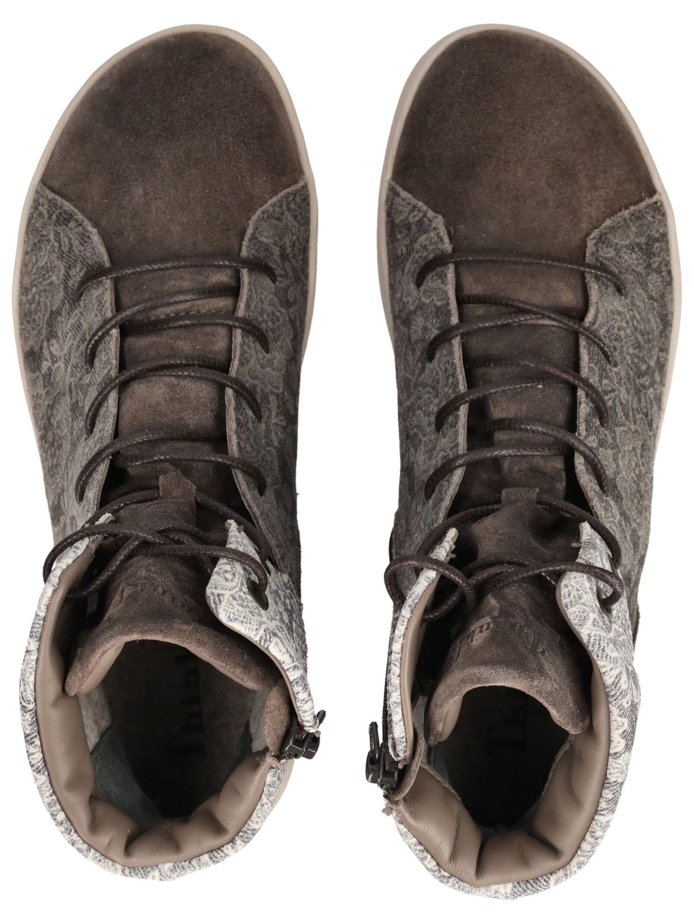 Bottines à lacets THINK! en marron