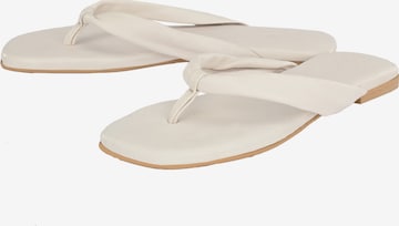 Apple of Eden T-Bar Sandals 'SCARLETT' in White