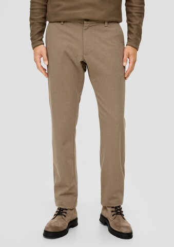 s.Oliver Regular Pants 'Phoenix' in Brown: front