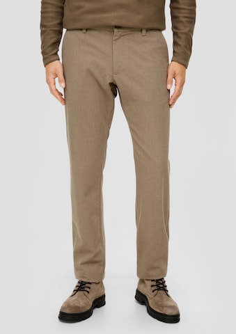 s.Oliver Regular Pants 'Phoenix' in Brown: front