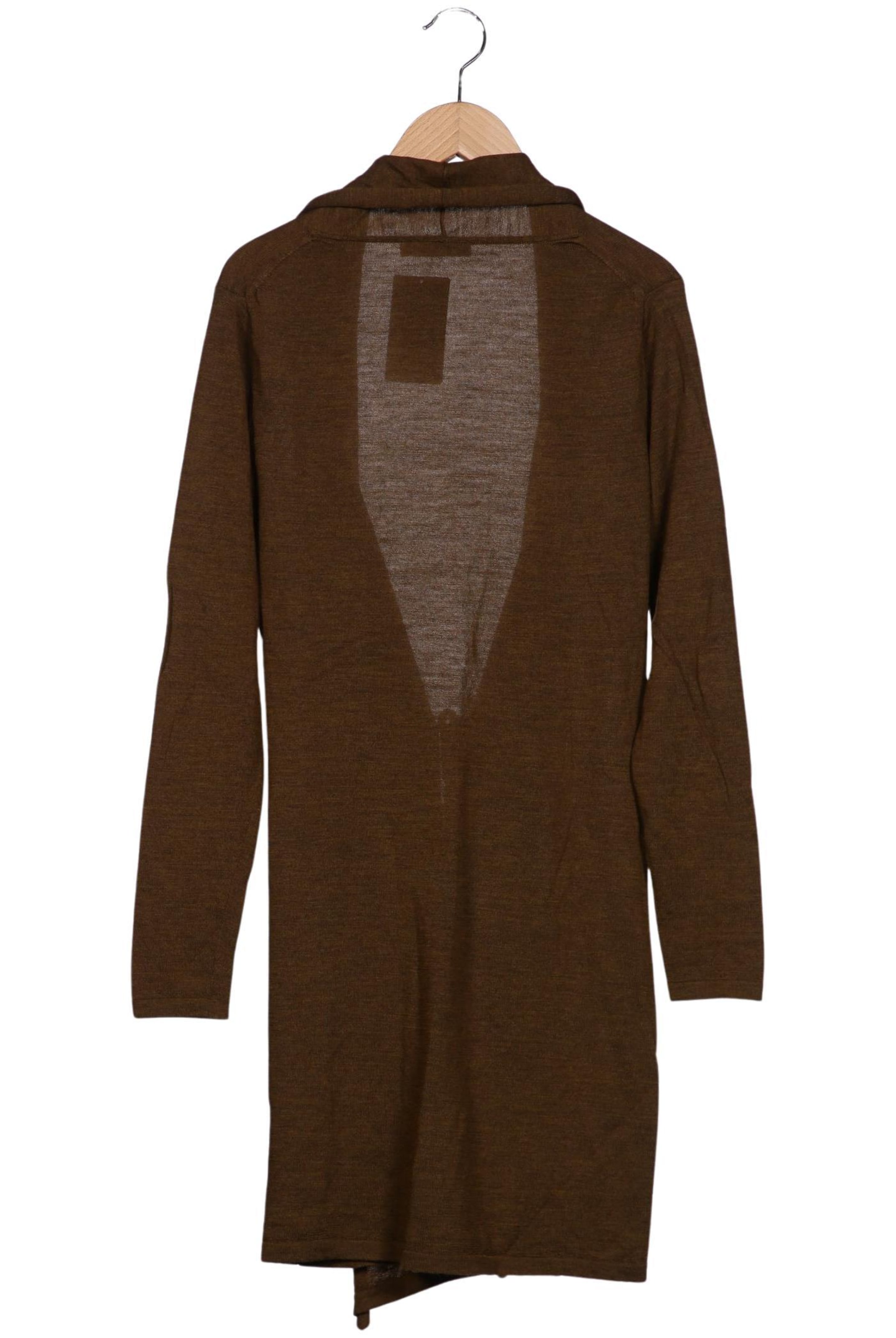 hessnatur Sweater & Cardigan in XS in Brown