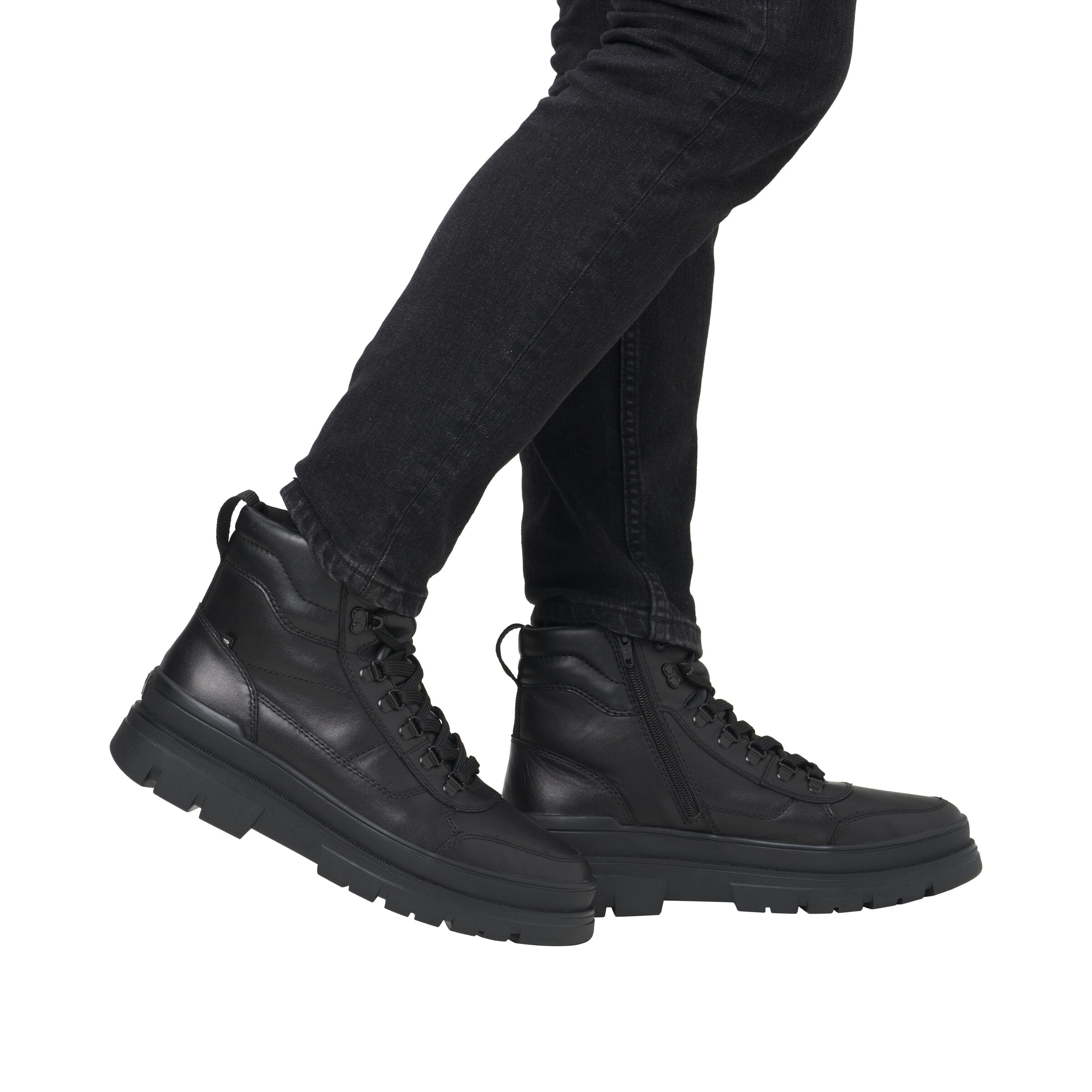 Rieker Sport - Bota com atacadores 'U1271' em preto