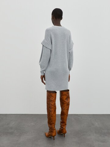 Abito in maglia 'Sonja' di EDITED in grigio