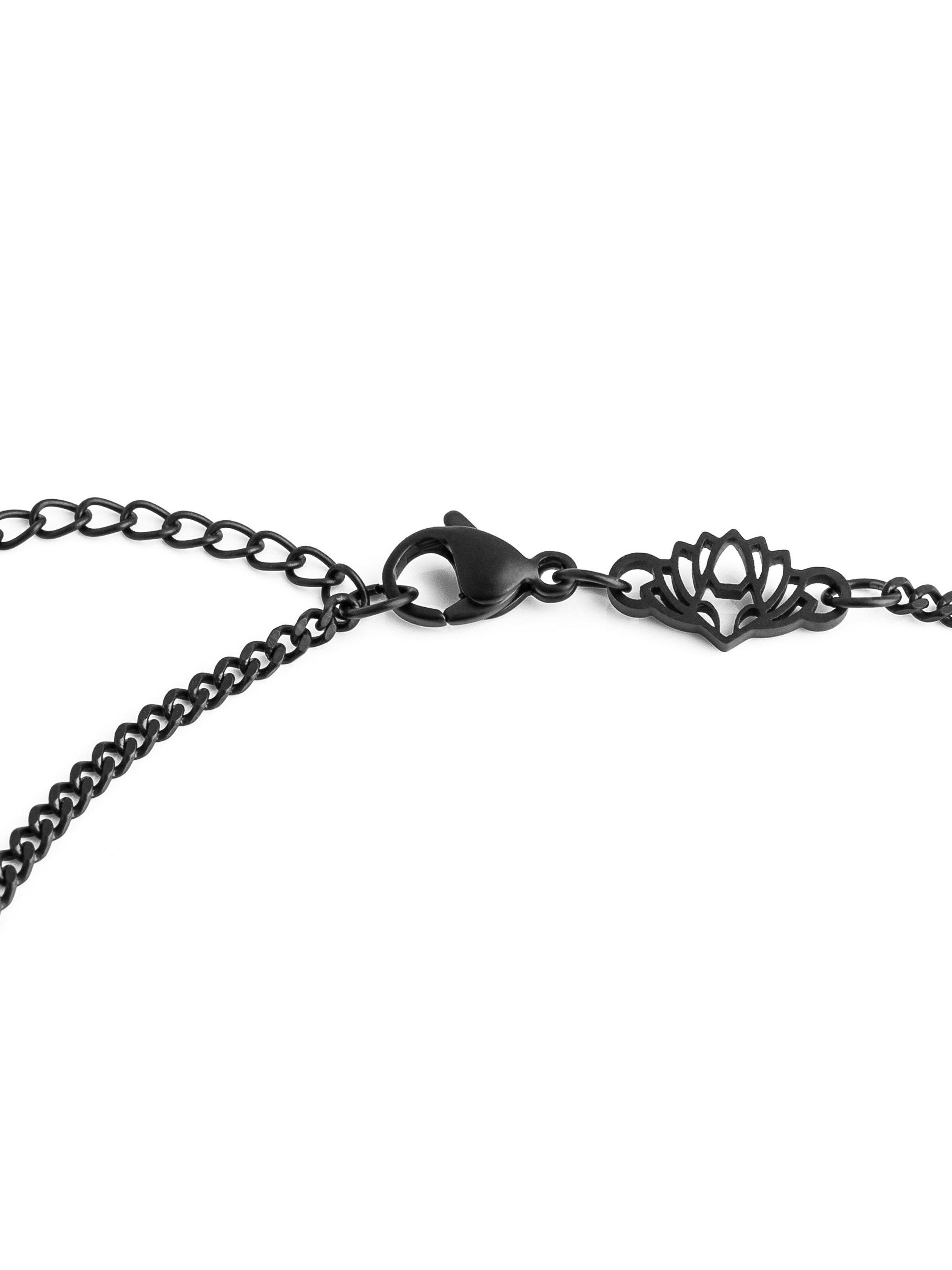 Akitsune Bracelet 'Cuban' in Black