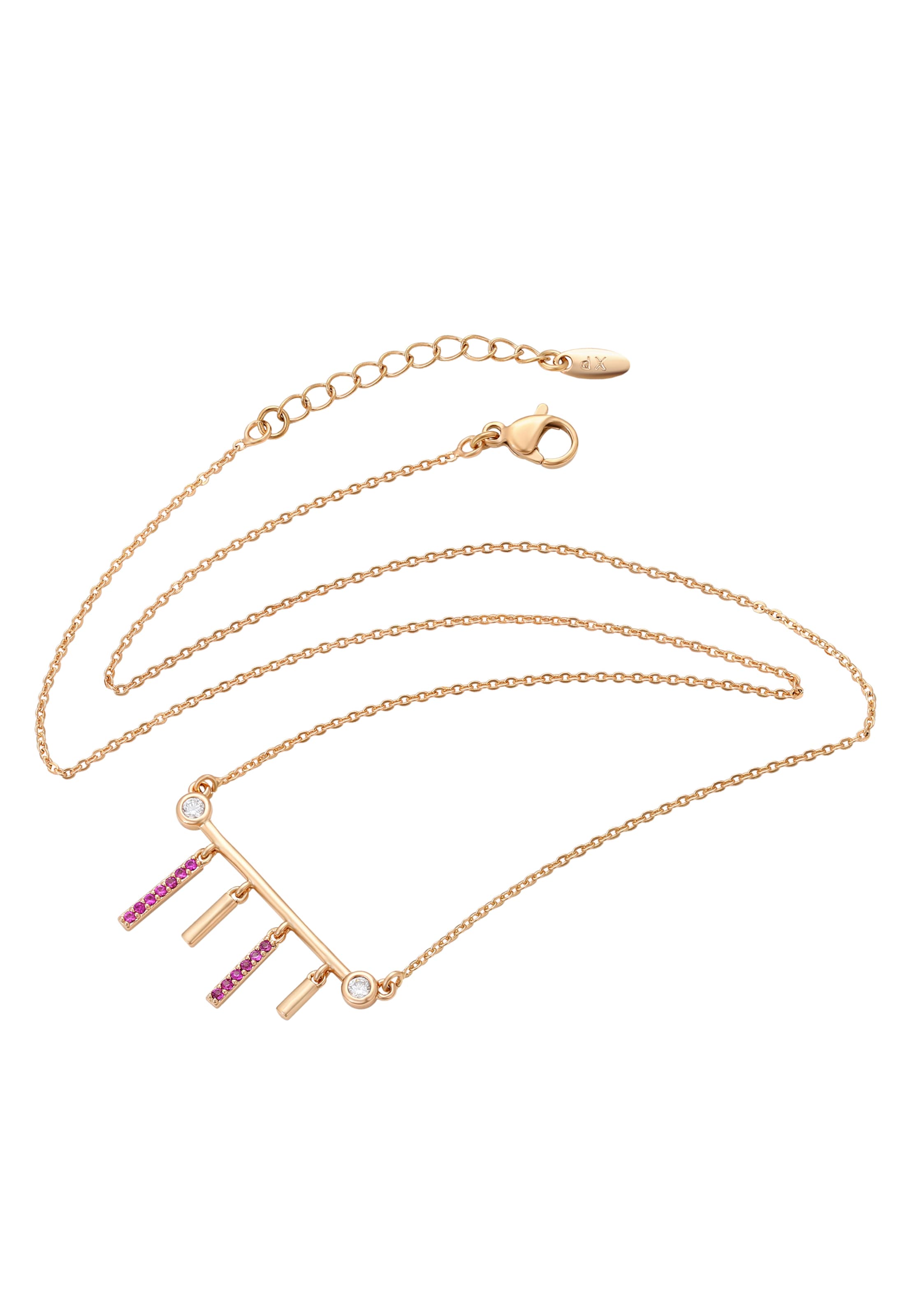 Gaya Ketting in de kleur Rose-goud / Pink, Productweergave