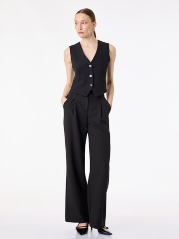 Koton Wide Leg Hose in Schwarz: Vorderseite
