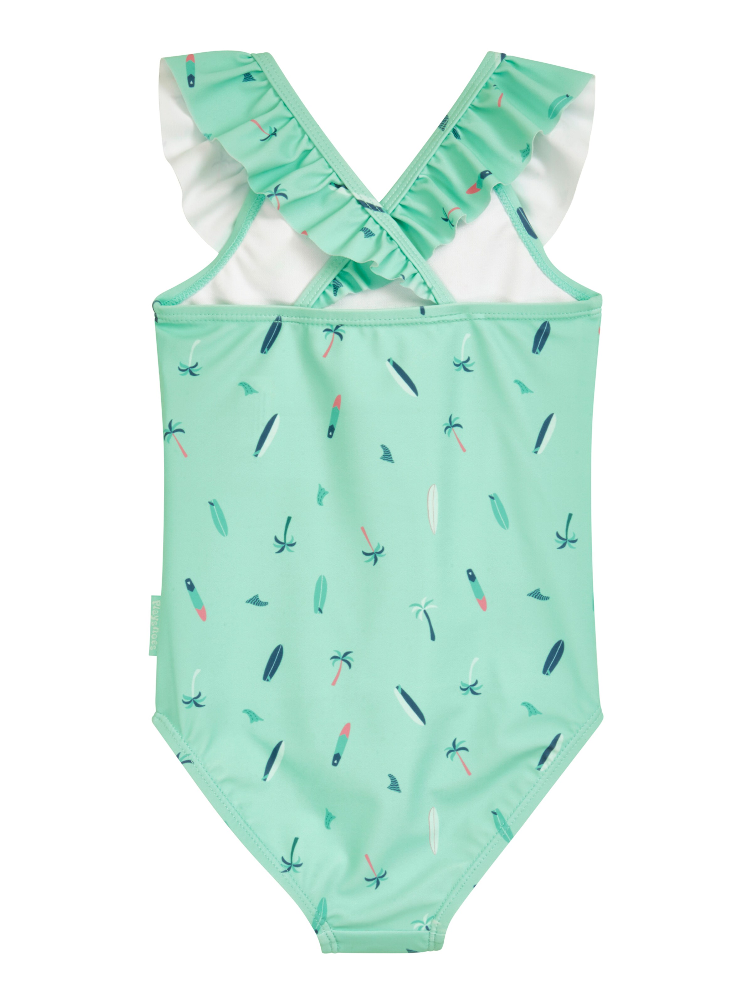 Maillot de bain 'Surfbrett Palme' PLAYSHOES en vert