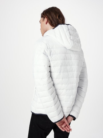 HOLLISTER Prehodna jakna | bela barva