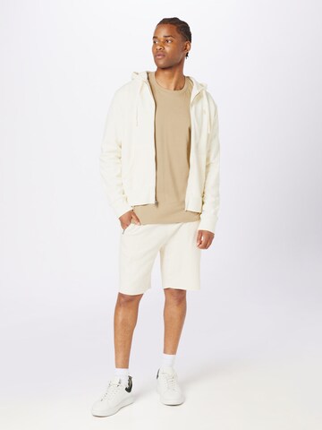 Polo Ralph Lauren Zip-Up Hoodie in Beige