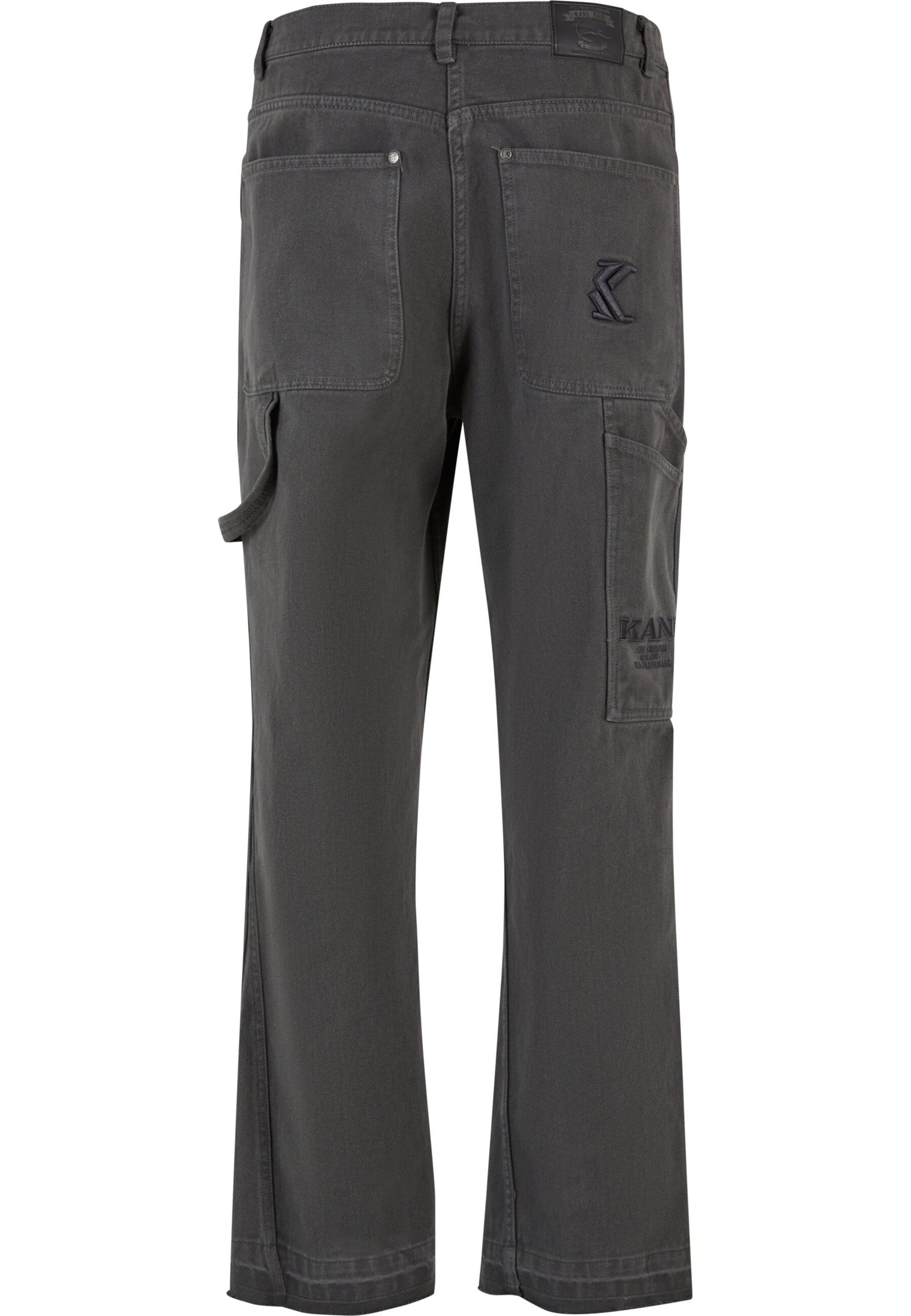 Regular Pantalon cargo Karl Kani en noir