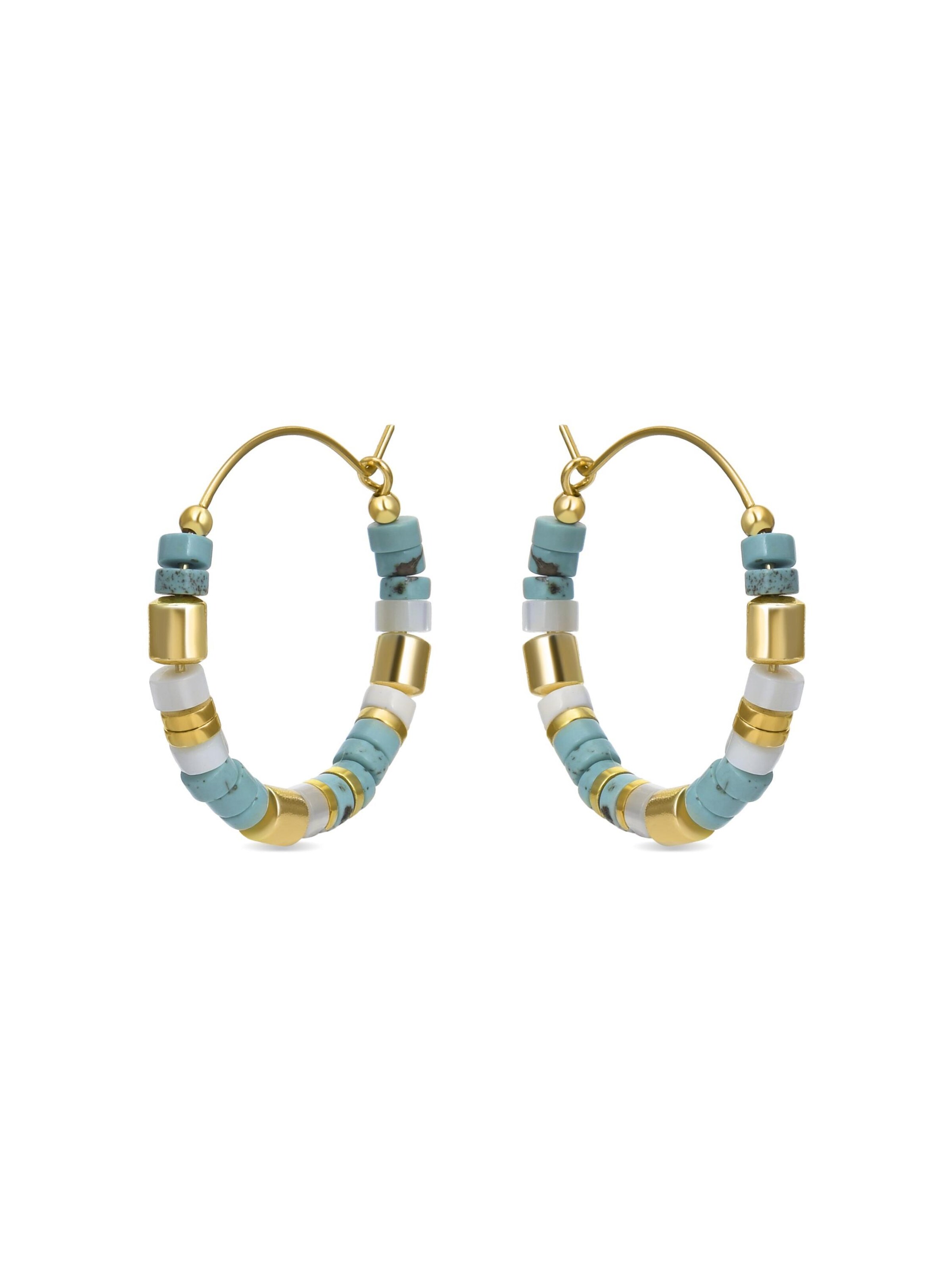 Luxenter Earrings 'Ihun' in Blue