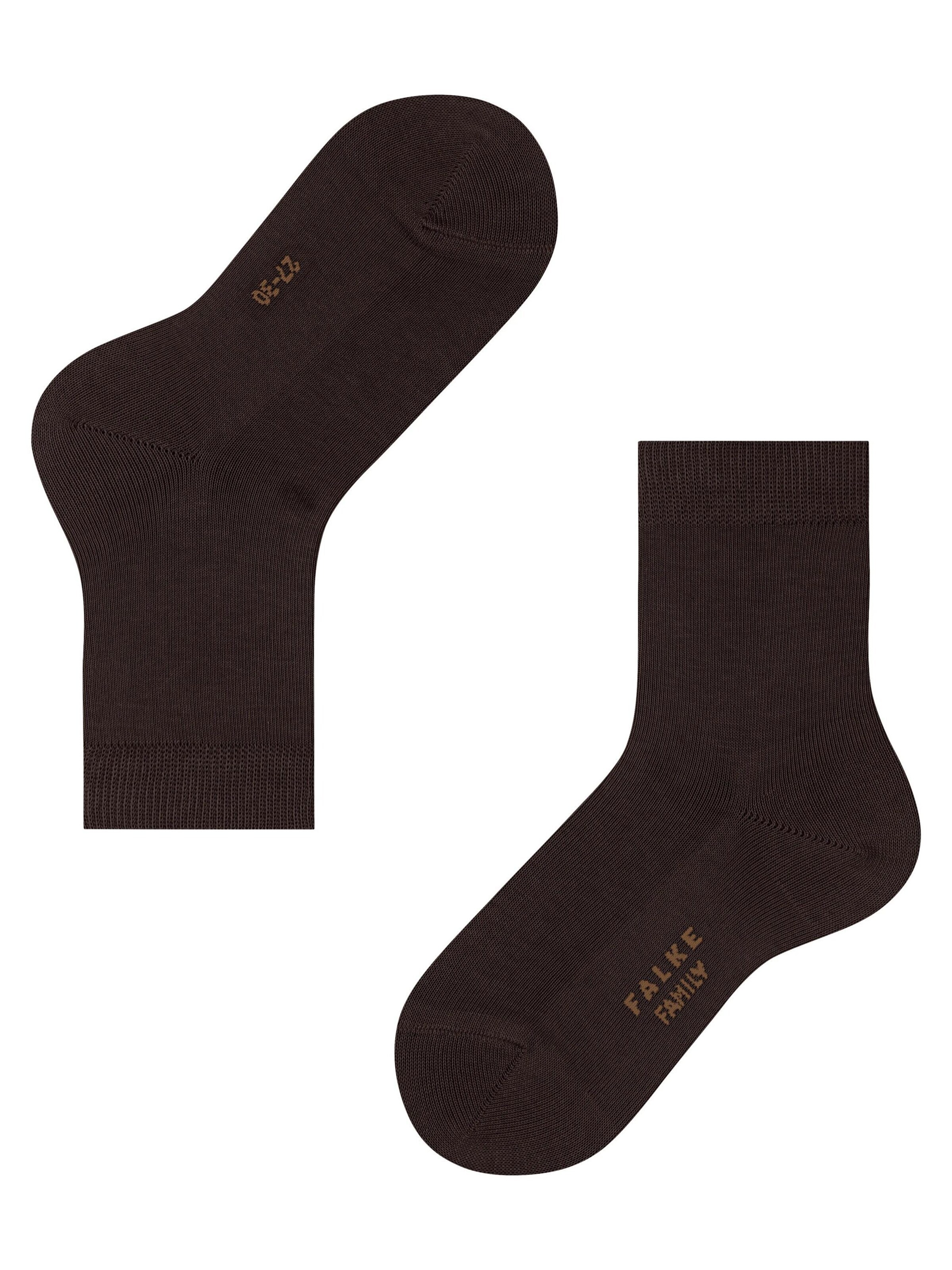 FALKE Socks 'Family' in Brown