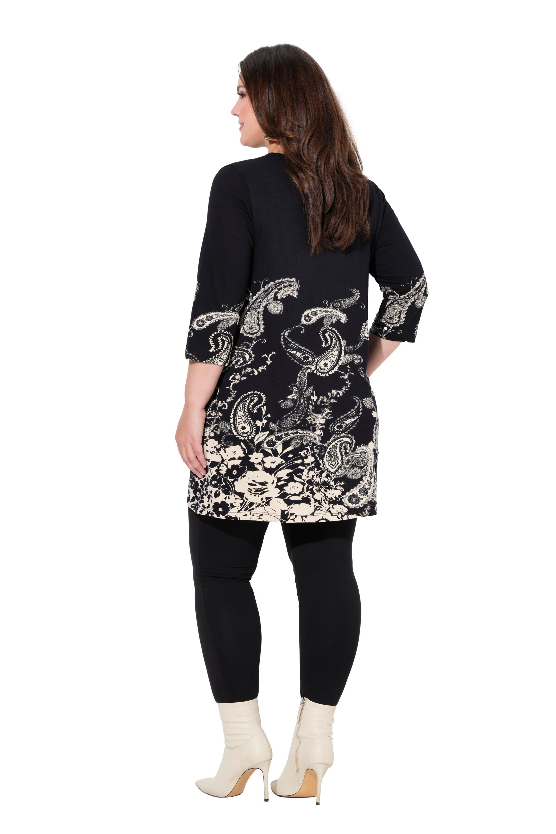 Ulla Popken Shirt in Zwart