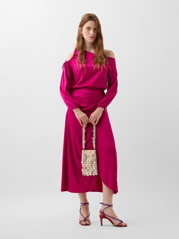 Scalpers Blouse 'Lux Set' in Pink: front