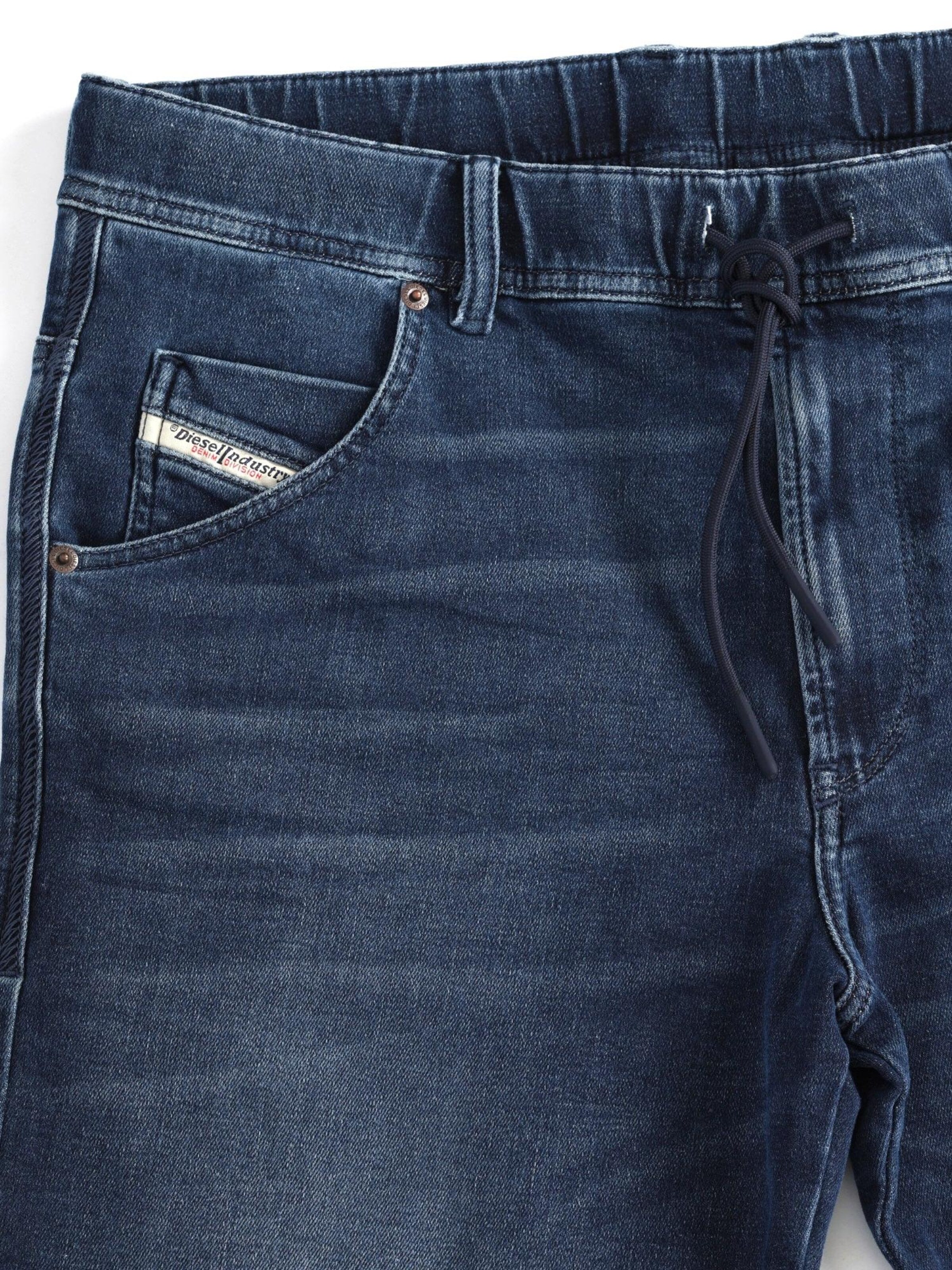 DIESEL - Slimfit Vaquero 'D-Krooshort R69ZW Light & Superstretch JoggJeans' en azul