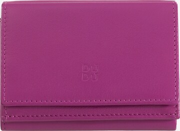 DuDu Wallet in Purple: front