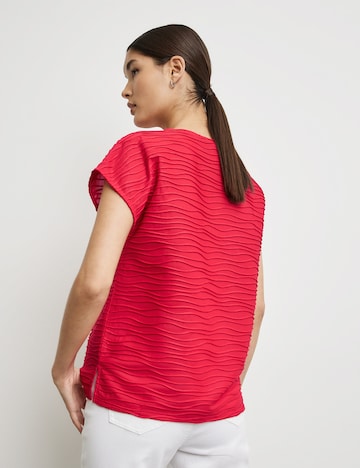 TAIFUN T-shirt i röd