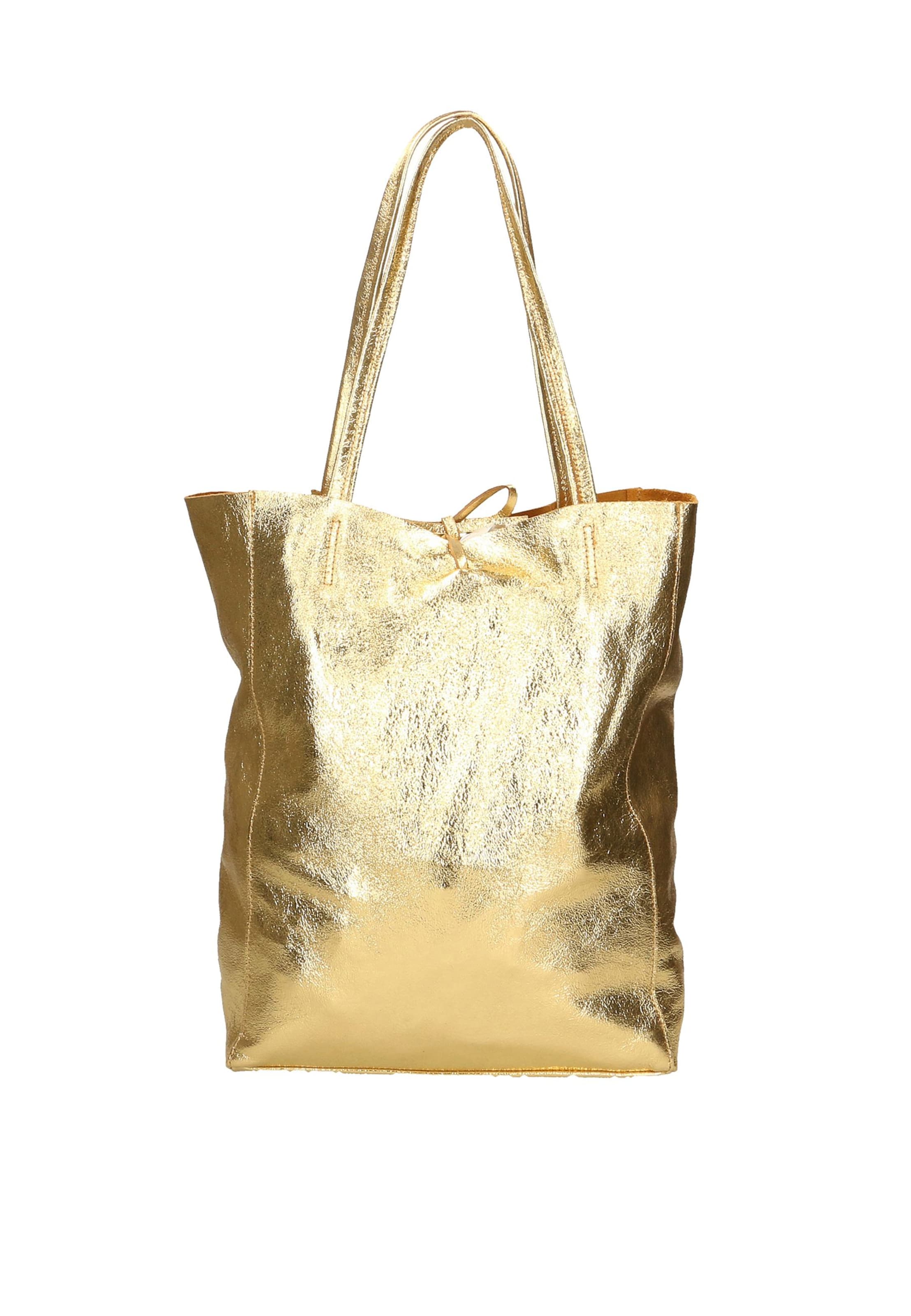 CHICCA BORSE Shopper in Goud: voorkant