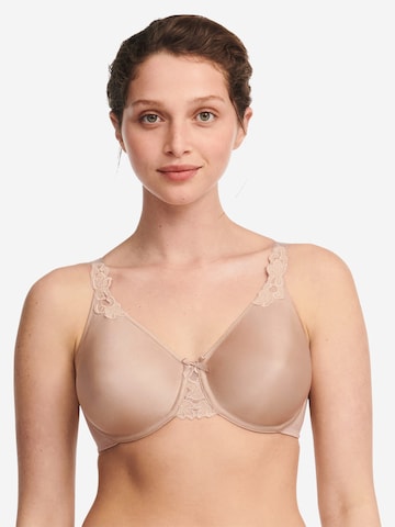 Chantelle T-shirt Bra 'Hedona' in Brown